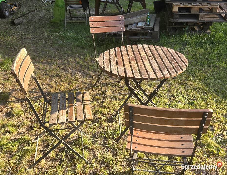 meble ogrodowe metalowe Grodzisk Wielkopolski