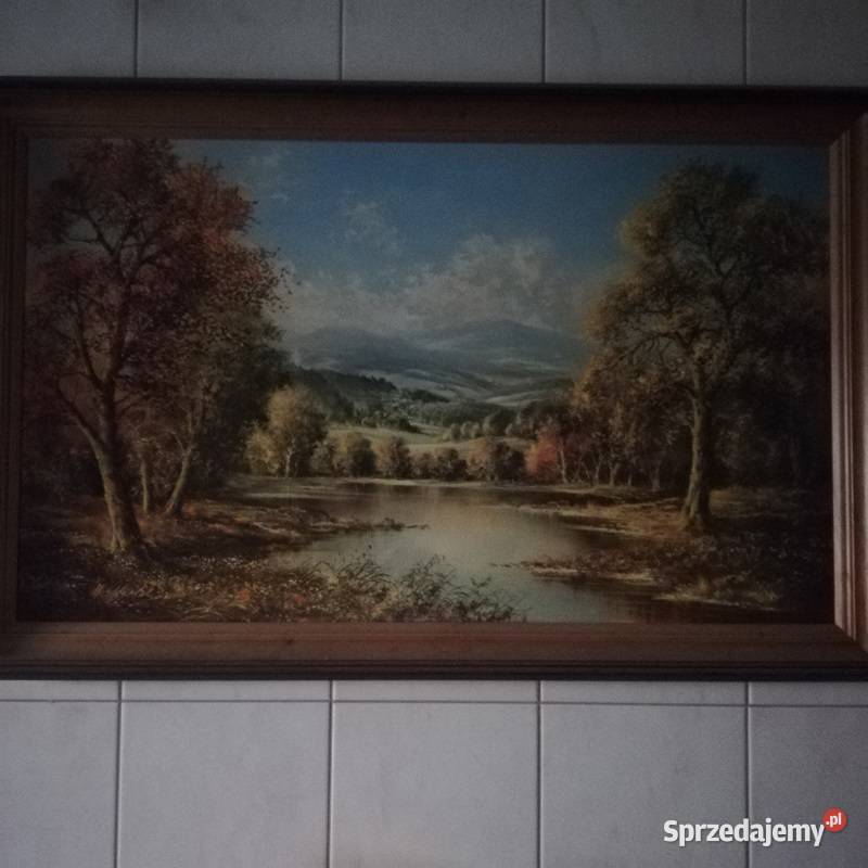 Obraz w ramie 110x70 70x110 wielokolorowy Sieradz