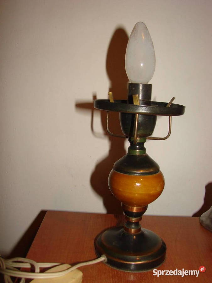 Polam Wieliczka typ 15B lampka nocna PRL Pruszcz Gdański sprzedam