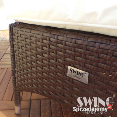 LEŻAK LEŻANKA OGRODOWA TECHNORATAN KOLOR CZARNY Kalety