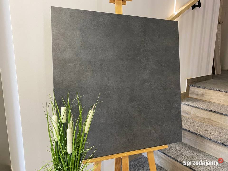gres płytka podłogowa grafit 75x75 Home Design małopolskie Zakopane