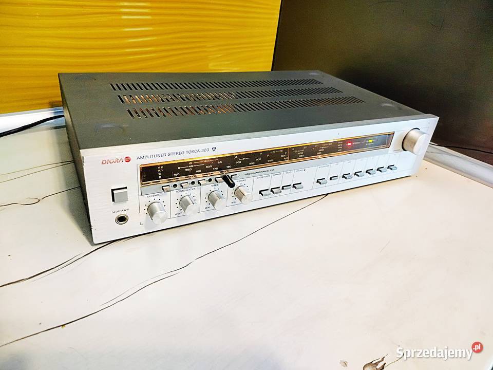 Amplituner Diora Tosca 303przestrojona 88108 mhz mazowieckie Mińsk Mazowiecki