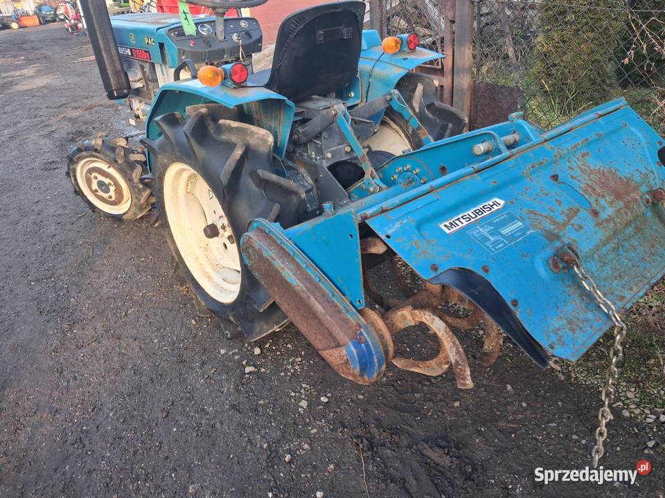 Mitsubishi d1550 4x4 glebogryzarka