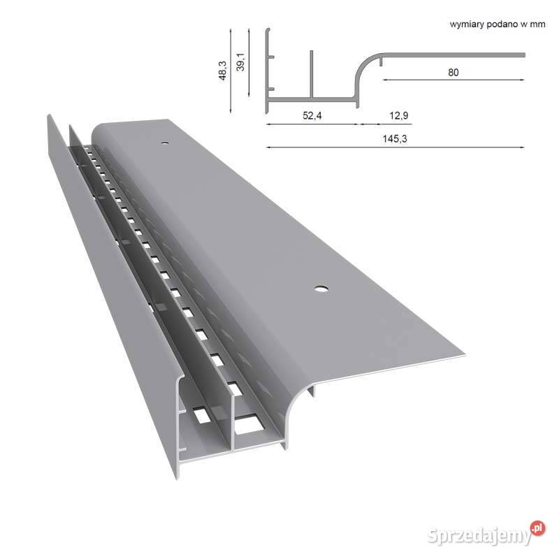 Profil na balkon taras wentylowany Renoplast W20 mazowieckie