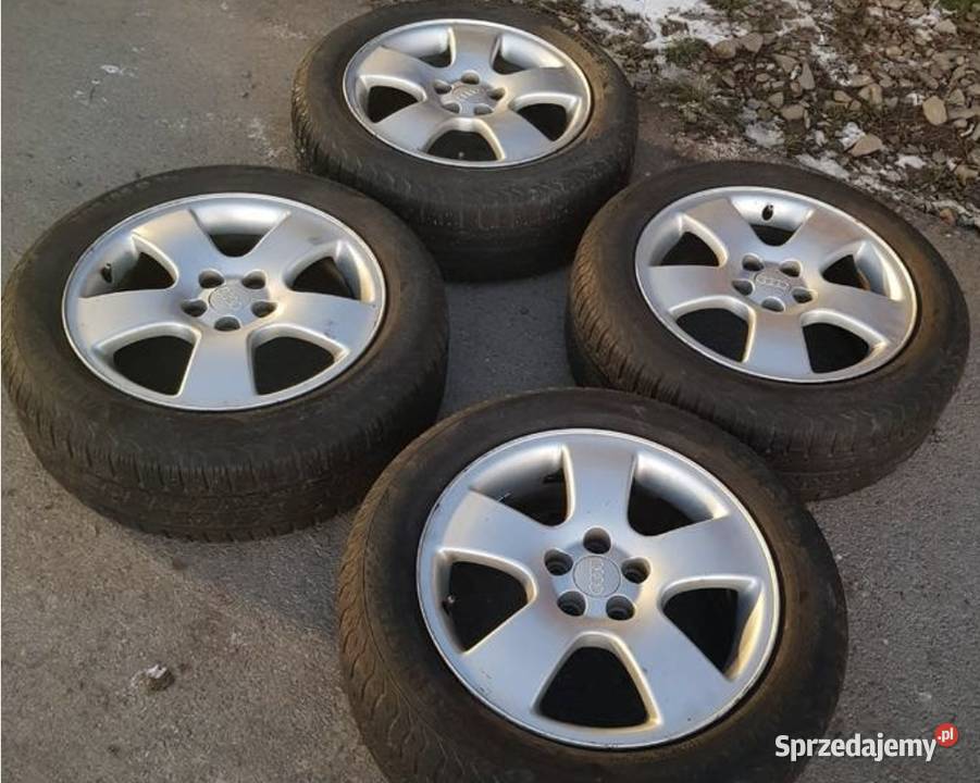alufelgi z oponami kleber 16 5x100 et 42 z audi Radom