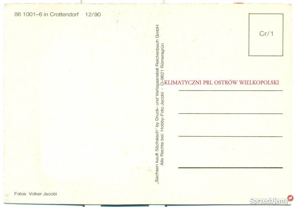 Stara pocztówka lokomotywa parowóz 11 Kolekcje wielkopolskie Ostrów Wielkopolski sprzedam