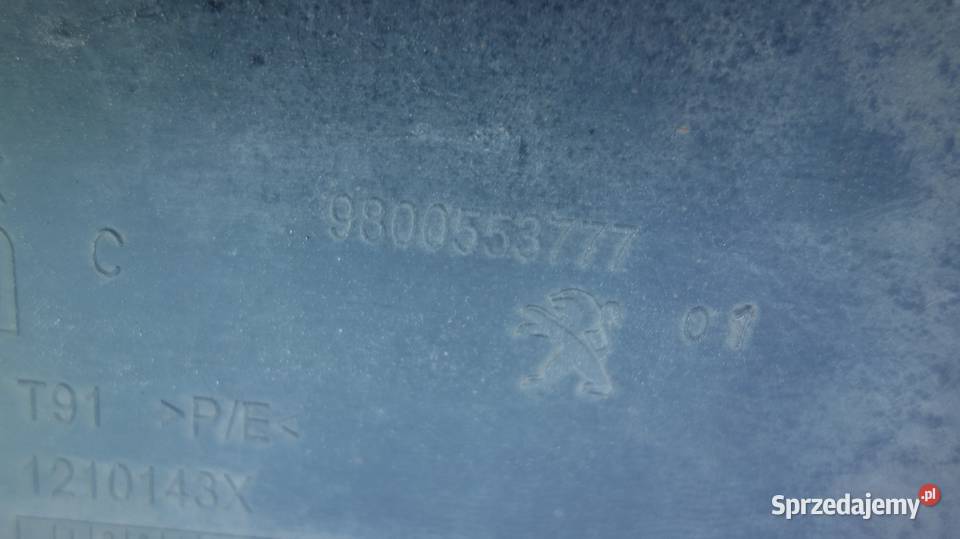 PEUGEOT 308 T9 HB DOKŁADKA DOKŁADKA ZDERZAKA TYŁ Ruda Śląska