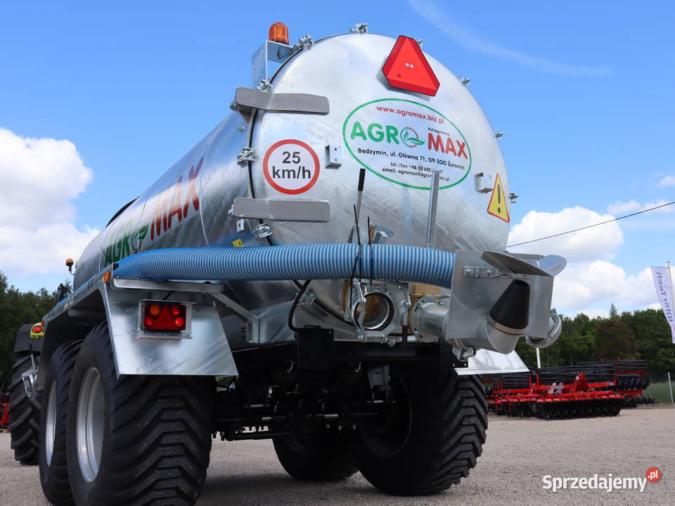 Wóz asenizacyjny 14000 AGRO tandem Beczkowozy Radzanów