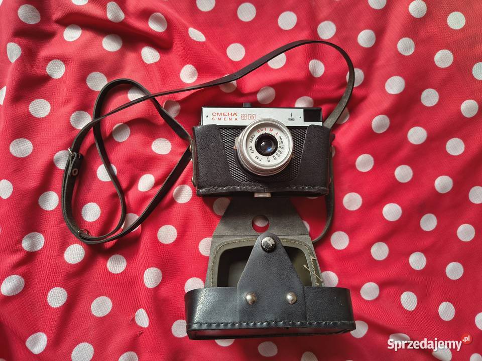 SPRAWNY Smiena 8M aparat analogowy vintage etui Aparaty Krotoszyn sprzedam