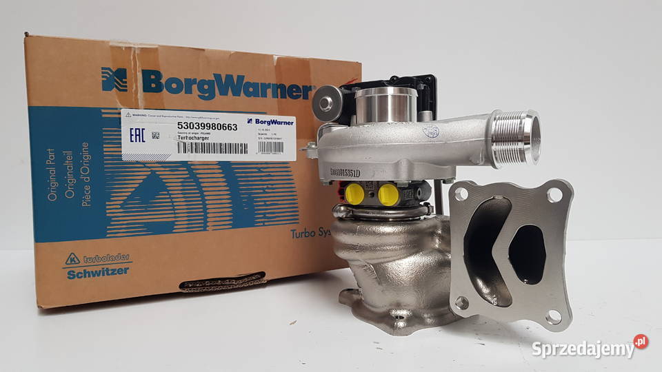 Turbosprężarka BorgWarner KKK 53039980663