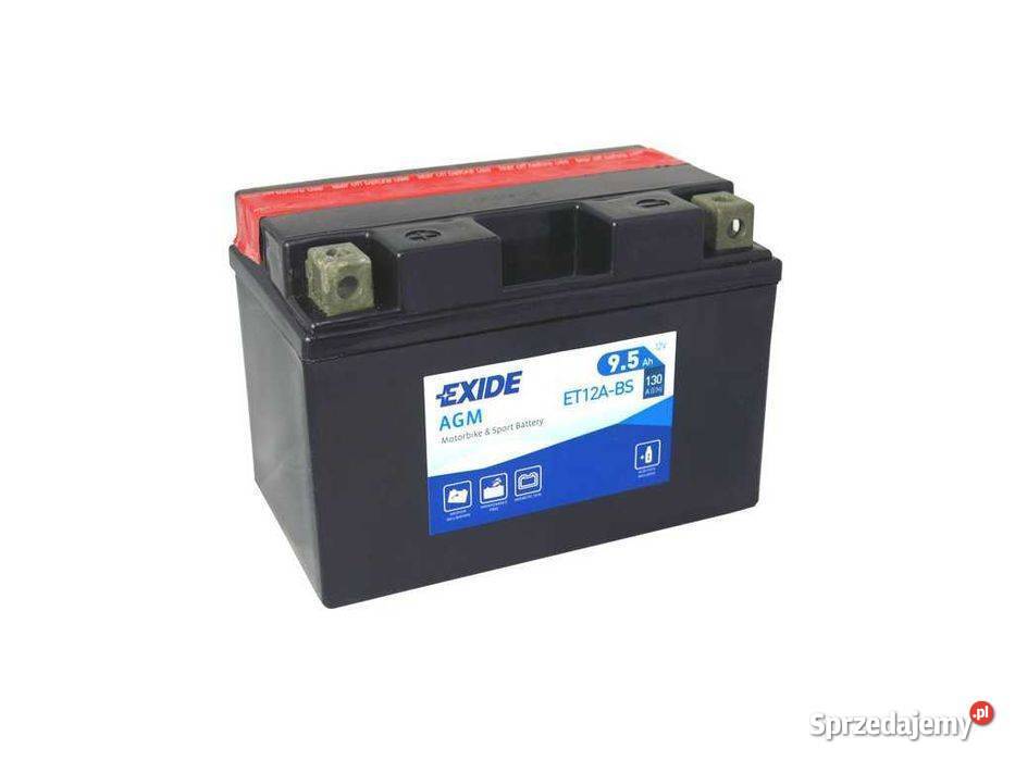 Akumulator motocyklowy EXIDE YT12ABS ET12ABS 12V Toruń sprzedam