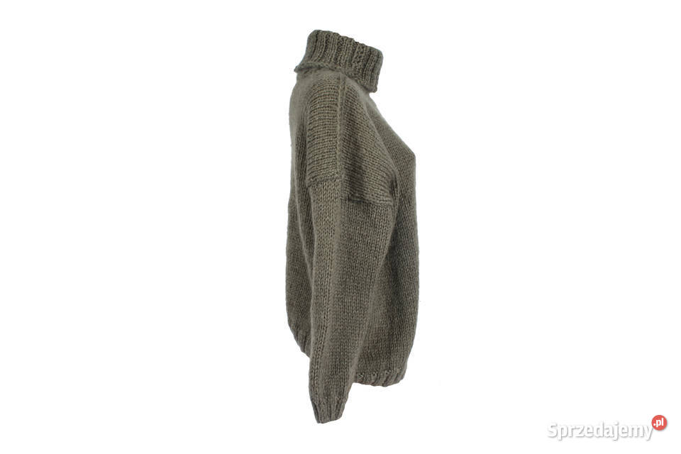 Sweter wełna czarny Rozmiar M Inny wzór Kalwaria Zebrzydowska