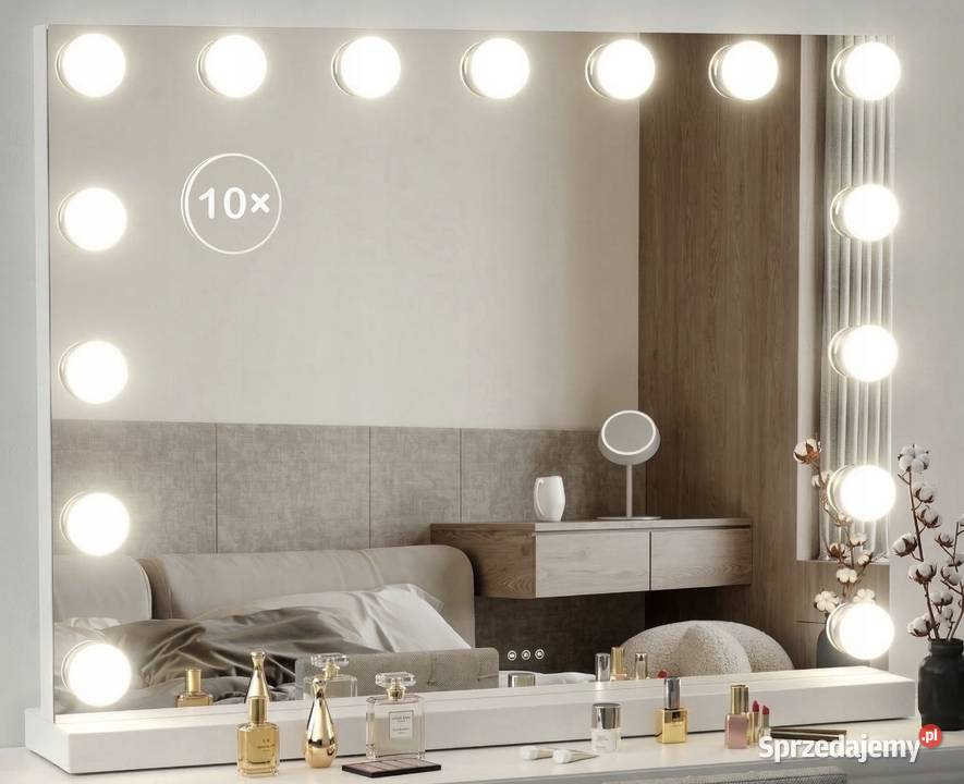 Lusterko Do Makijażu Hollywood Stojące łódzkie Bełchatów