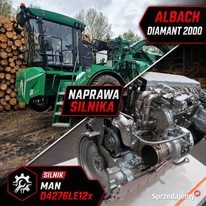 Rębak Samojezdny Albach Diamant 2000 Remont Warszawa
