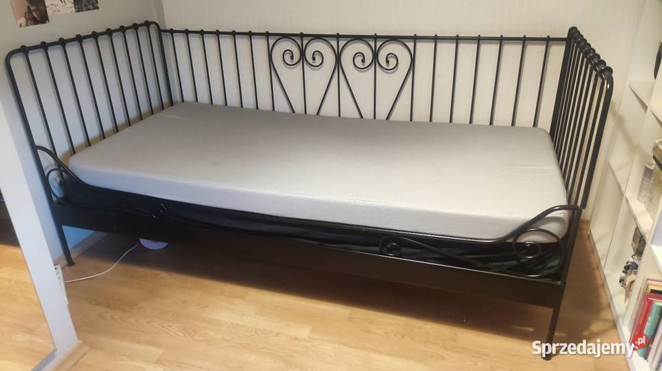 Metalowa rama łóżka IKEA 200x90 dodatki Częstochowa