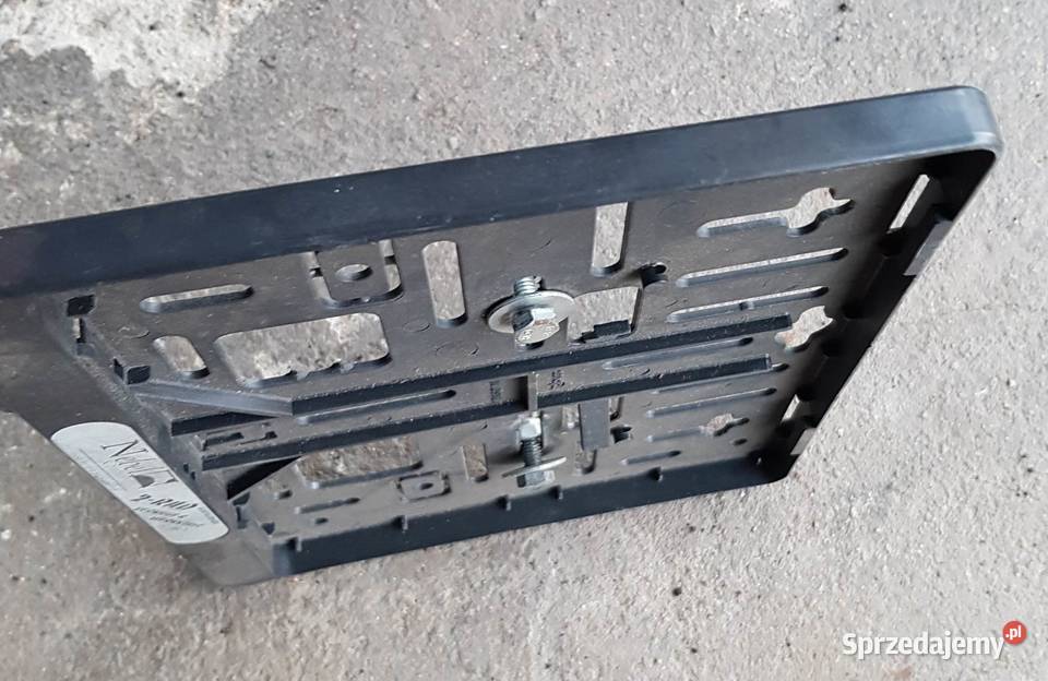 Ramka tablicy rejestracyjnej do motocykla Milicz