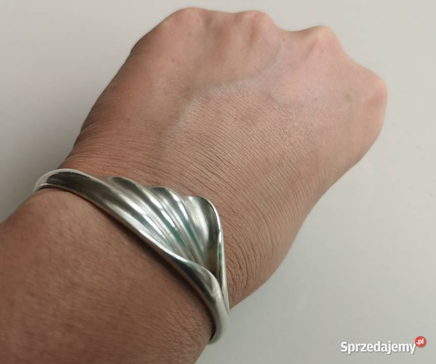 Bransoletka Friedrich Binder vintage srebro Bransoletki Toruń