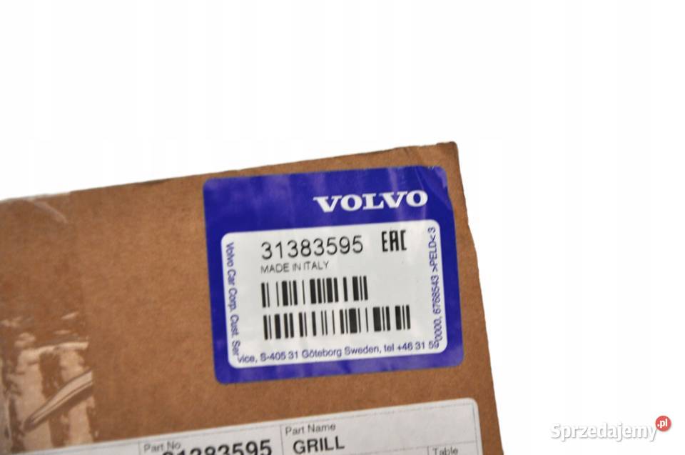 VOLVO V70 S80 oslona chlodnicy grill atrapa OE Gadgety motoryzacyjne Bielany Wrocławskie