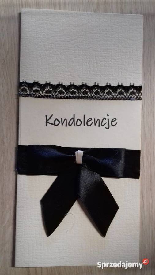 Kondolencje Kartka okolicznościowa Krasnystaw