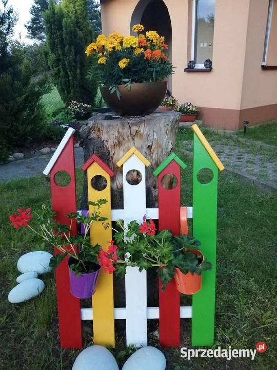 Płotek ogrodowy ozdobny drewniany Stryków sprzedam