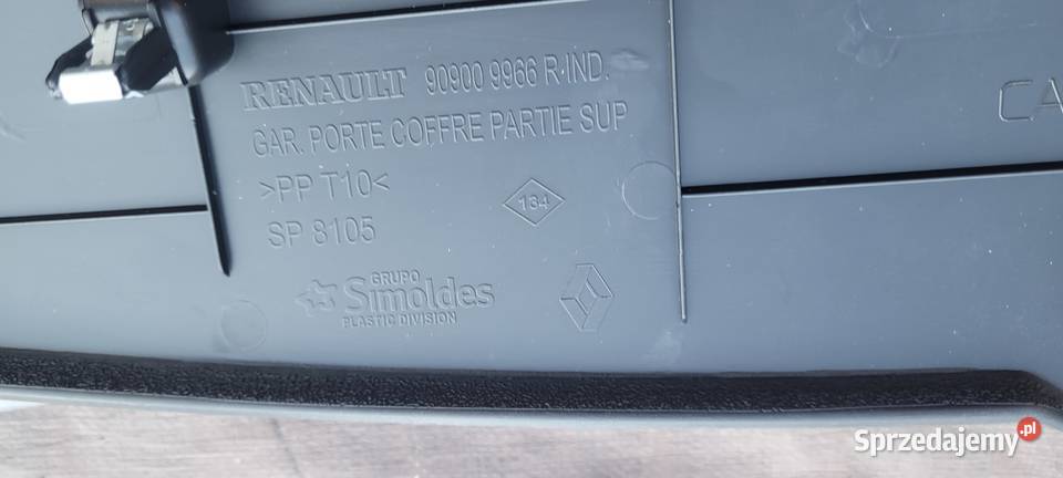 RENAULT MEGANE IV 4 NAKŁADKA OSLONA KLAPY TYŁ osobowe Ruda Śląska