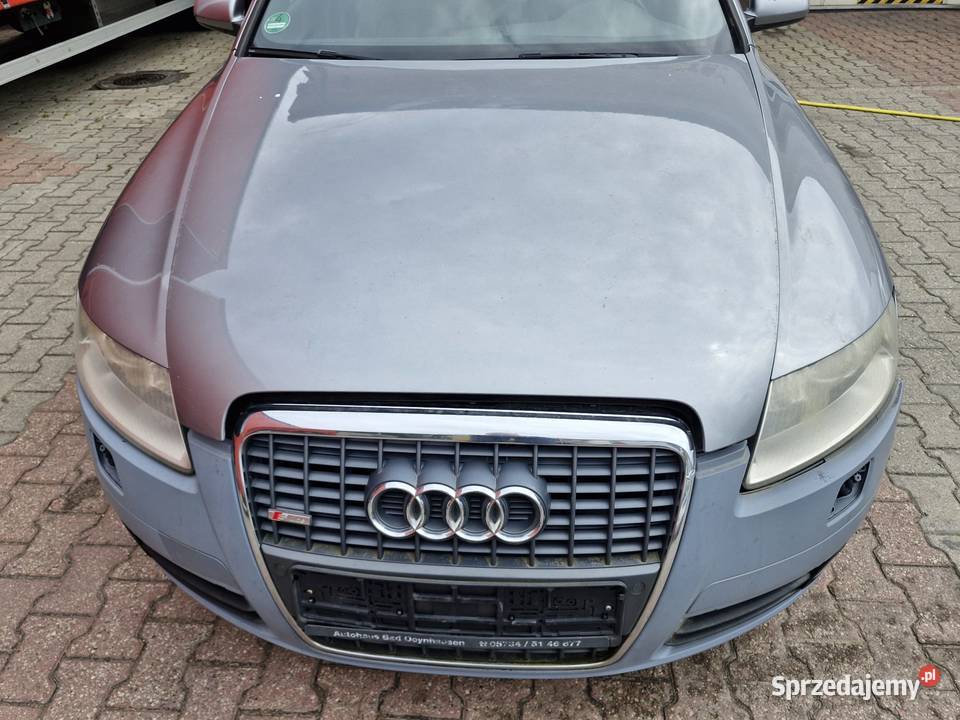 Audi A6 C6 30 TDI Quattro sline sline skóra LY7G warmińsko-mazurskie Mrągowo