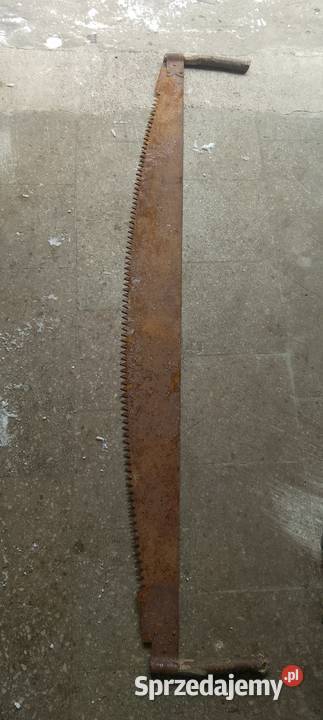 Stara pila do drewna Augustów