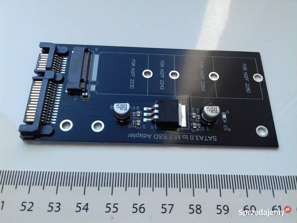 Adapter dysku SSD M2 SATAIII NGFF do SATA30 BKEY Bydgoszcz
