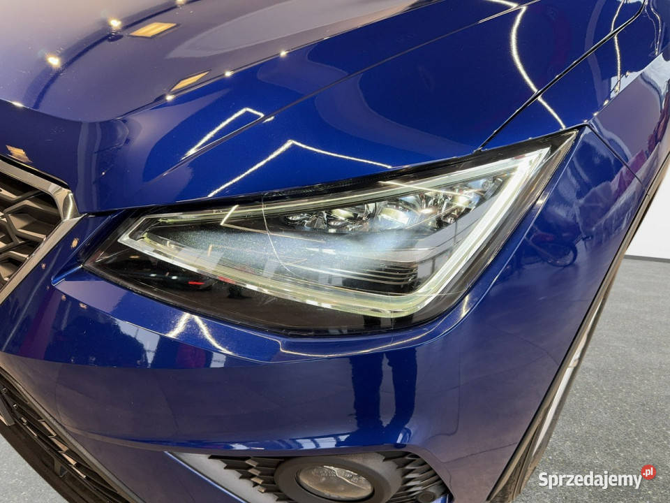 Seat Arona VAT 23 FR 10TSI 110 DSG 2021 r salon światła przeciwmgielne Myślenice