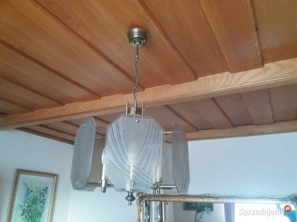ładna lampa wisząca Koniaków