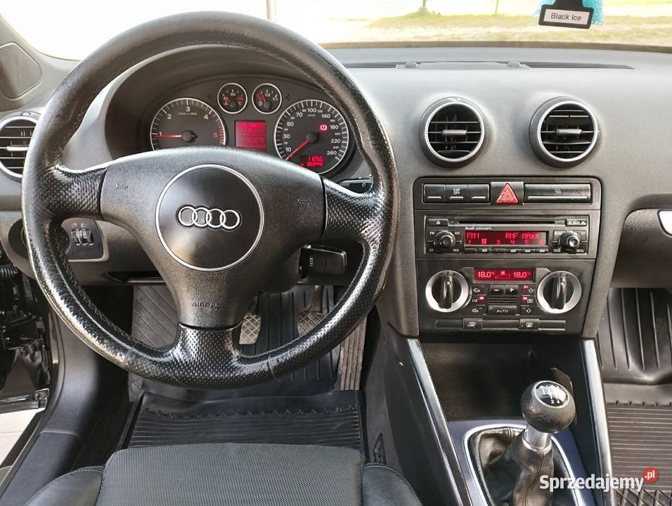 Audi A3 8P 19 TDI 105 BKC Najlepszy silnik SLINE 363000km Kielce