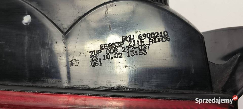 LAMPA PRAWA TYŁ BMW 5 E39 6900210 Pozostałe Lipno sprzedam