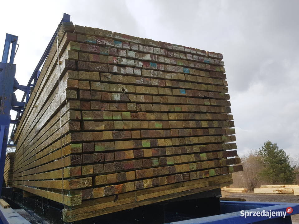 Łaty dachowe 50x40 mm impregnowane WARSZAWA Materiały budowlane Lesznowola