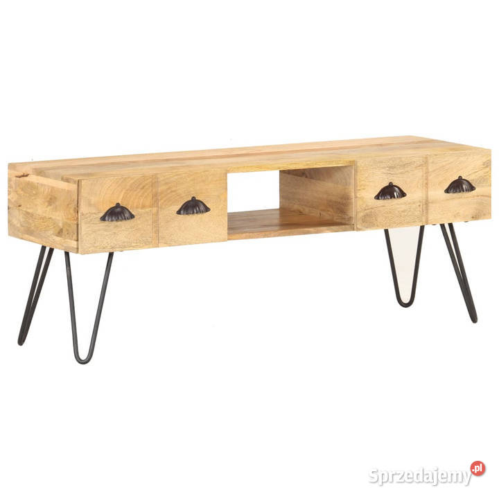 Szafka pod TV 120x35x45 lite drewno mango