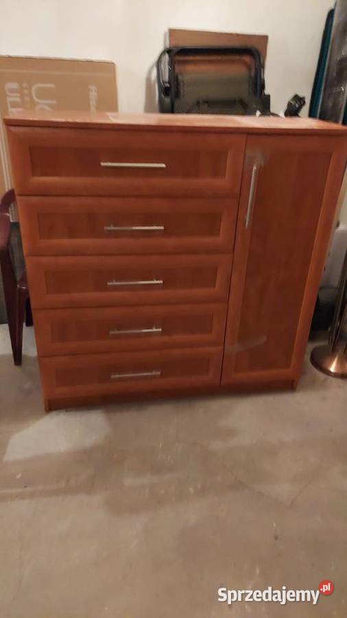 Duże komody z szufladami 45cm pomorskie Rumia sprzedam