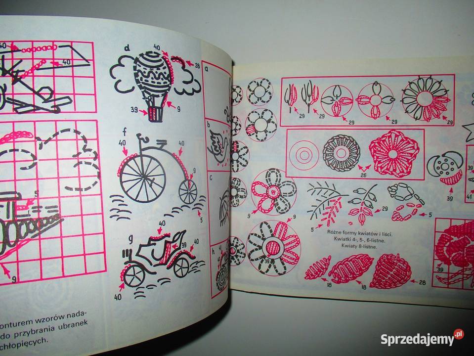 Haft dzieci JTurska haft robótki dziewiarstwo Kultura i Rozrywka Łódź