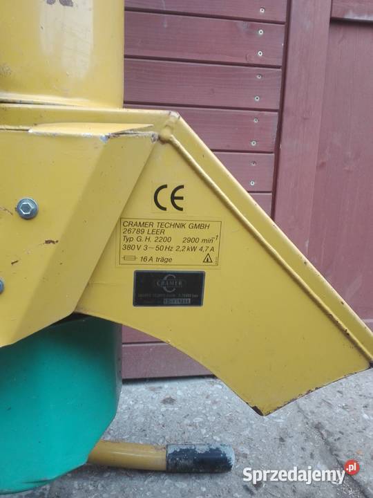 Rozdrabniacz rębak elektryczny Cramer Zabierzów