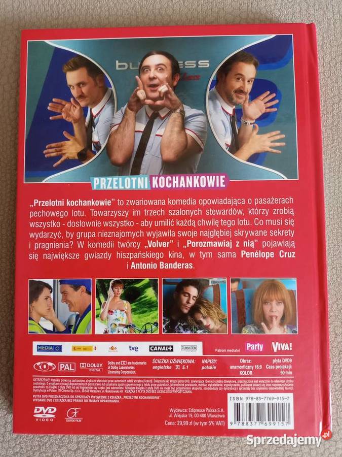 Przelotni Kochankowie książka z filmem DVD