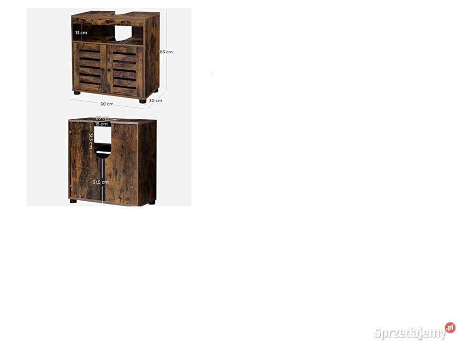 Szafka łazienkowa pod umywalkę 60cm mazowieckie Nadarzyn