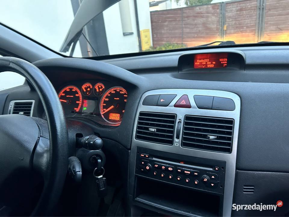 Peugeot 307 SW panorama klimatronic 7 osób relingi dachowe Częstochowa