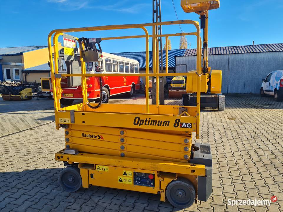 Podnośnik Haulotte Optimum 8AC 2019 udźwig 230 Maszyny budowlane Dąbrowa Tarnowska sprzedam
