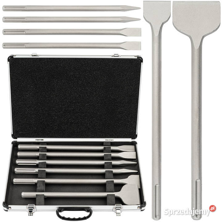 zestaw dłut sds 6 płaskie dłuto fo betonu PMZD6T Katowice