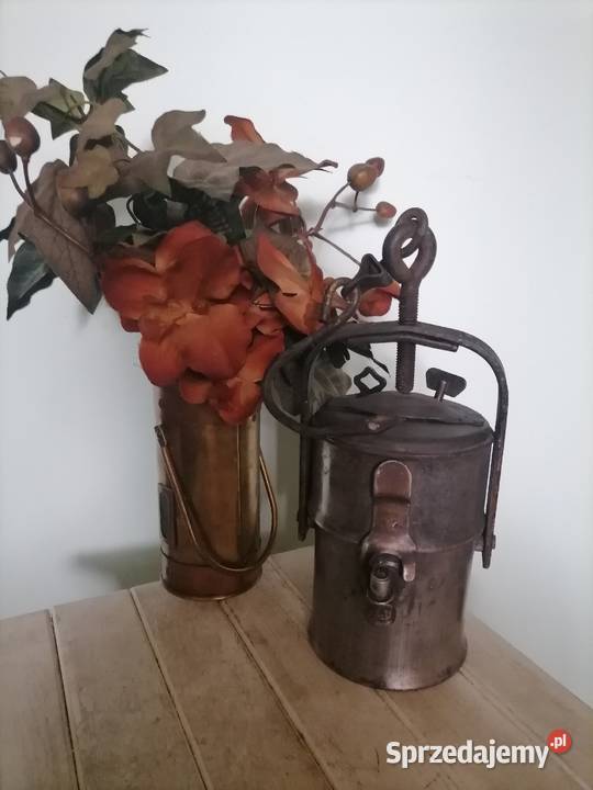 Stara lampa górnicza