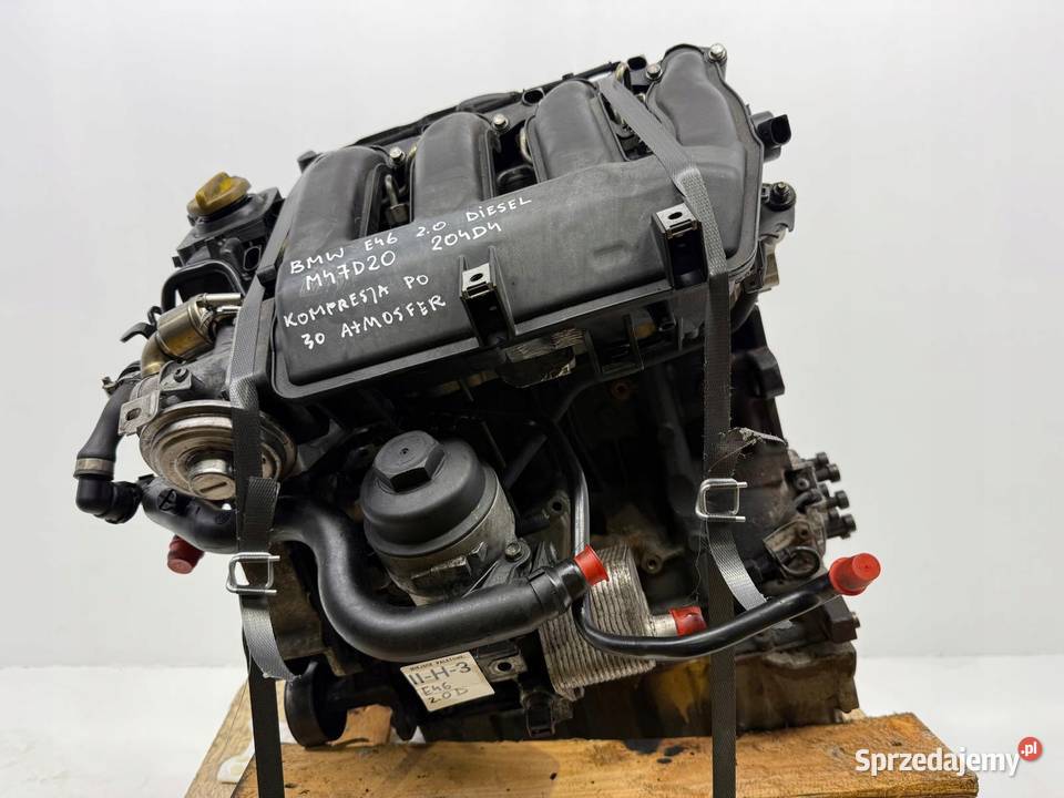 SILNIK M47D20 204D4 BMW E46 320D 20 D 150 M47TU