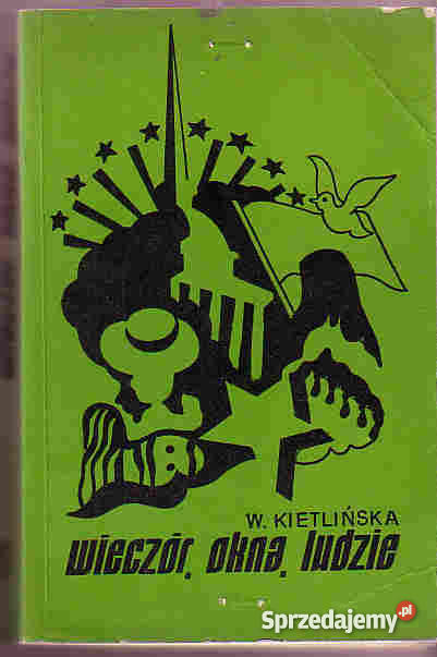 4220 WIECZÓR OKNA LUDZIE WIERA KIETLIŃSKA literatura piękna - proza polska Czyrna