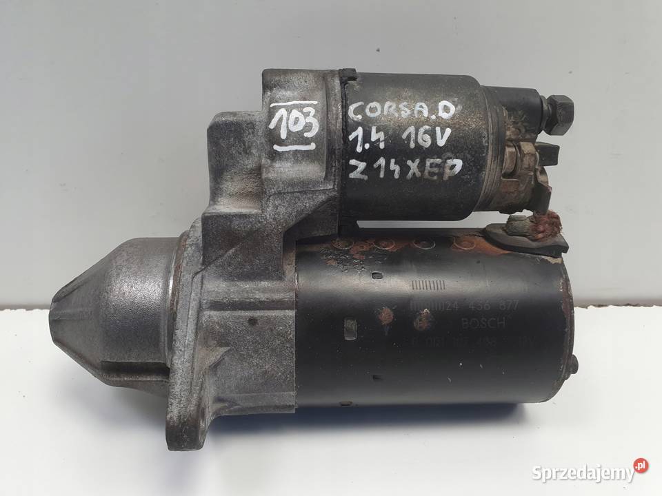 Opel Corsa D 14 16V ROZRUSZNIK bosch 0001107408 lubelskie