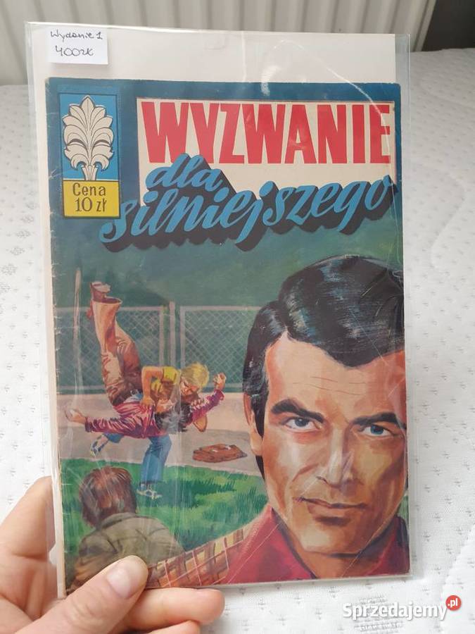 Kapitan Żbik Wyzwanie Silniejszego wyd1 1975 Gdynia