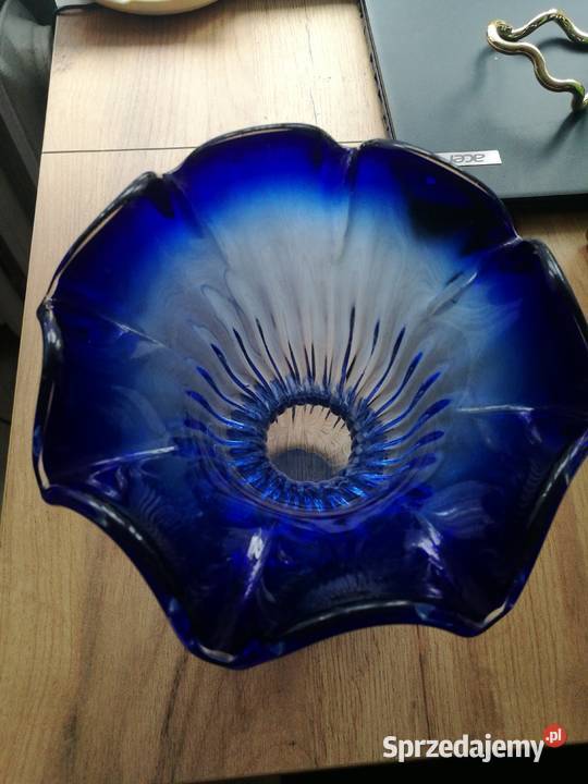 Duży granatowy wazon zachodniopomorskie Choszczno