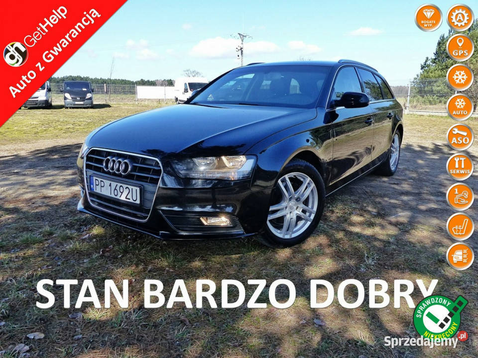 Audi A4 20 TDI 190ClimatronicAluNaviSkóryPełna