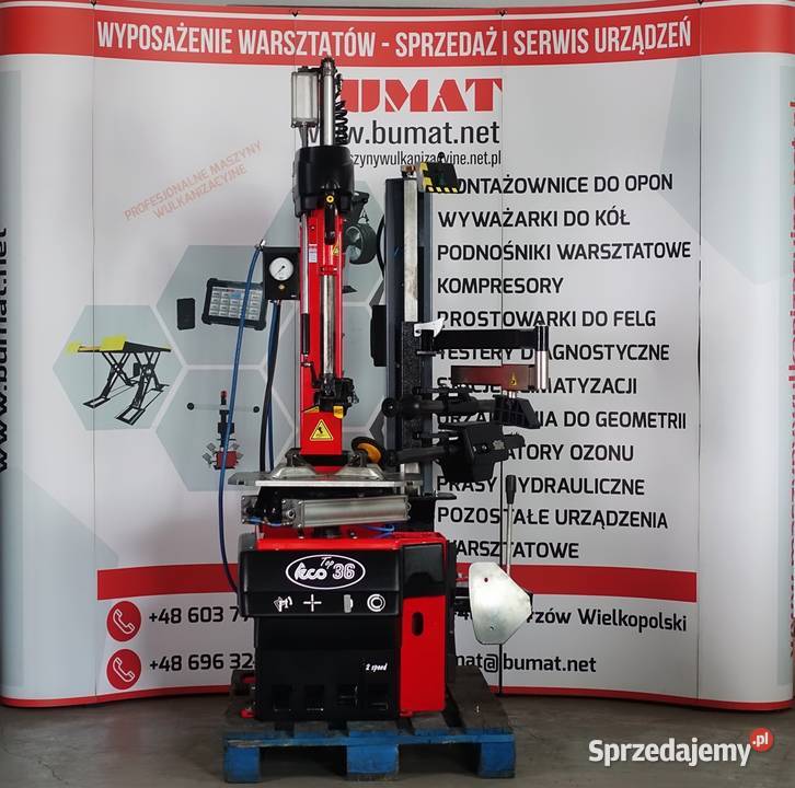 Profesjonalna Włoska montażownica do opon Teco Gorzów Wielkopolski